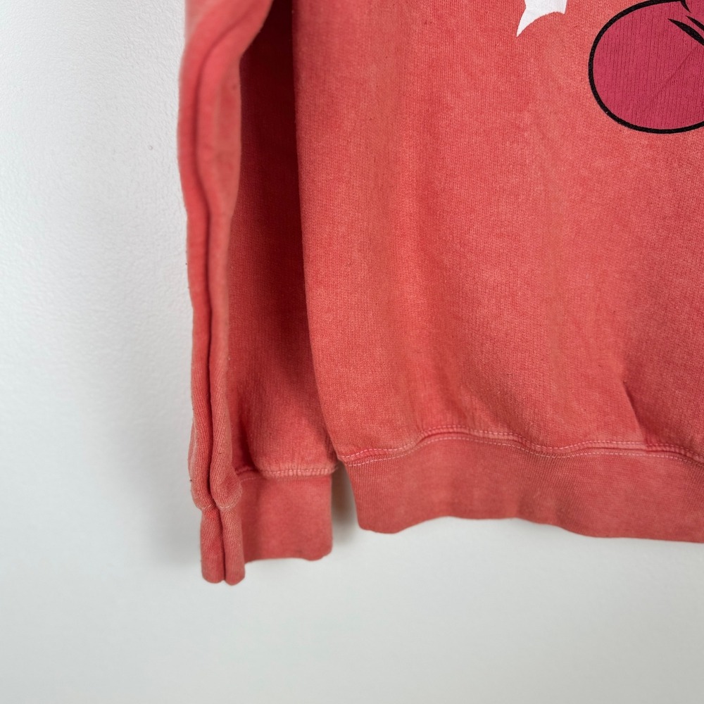 Disney Red Mickey Mouse Disneyland Pullover Sweatshirt - Picture 11 of 13
